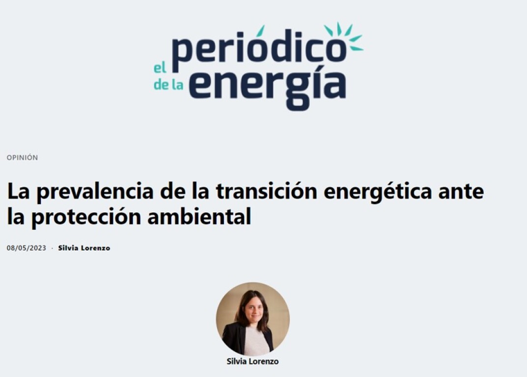 La prevalencia de la transición energética ante la protección ambiental