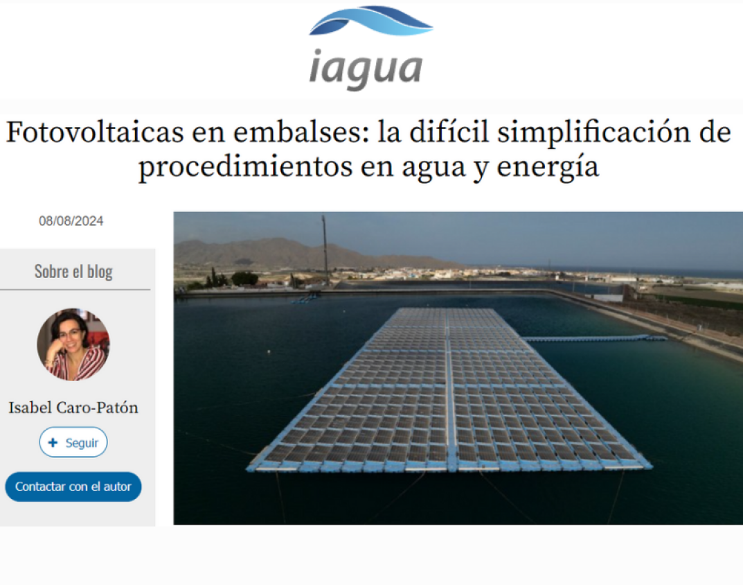 Fotovoltaicas en embalses: la difícil simplificación de procedimientos en agua y energía