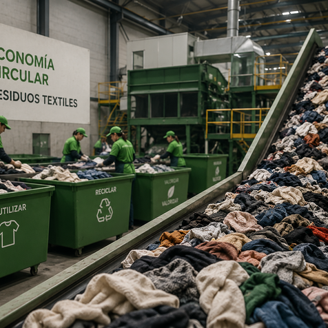 Residuo textil