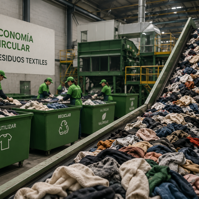 Residuo textil